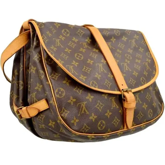 ⭐🔥AUTHENTIC🔥⭐Louis Vuitton Saumur35 Shoulder Crossbody - Picture 4 of 14